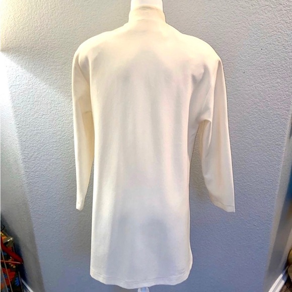 1960'sHandmade ModCoat w/gold buttons & 19th century inspired straight collars-L - Picture 4 of 7